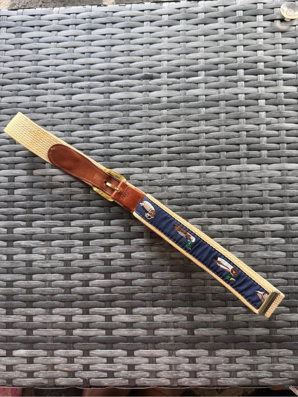 Vintage Waterfowl Belt